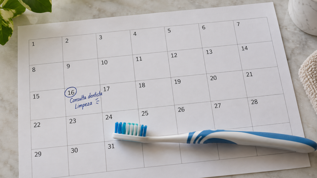 Procedimento de limpeza dentária profissional realizado em consultório odontológico